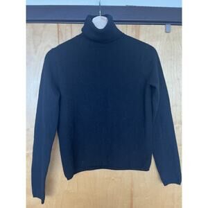 black cashmere turtleneck sweater womens